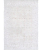 Serenity 6'0'' X 8'6'' Hand-Knotted Wool Rug 6'0'' x 8'6'' (180 X 255) / Ivory / Grey