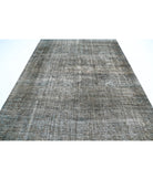 Kashan 7'3'' X 11'2'' Hand-Knotted Wool Rug 7'3'' x 11'2'' (218 X 335) / Blue / Charcoal