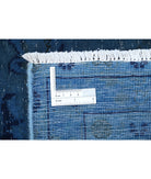 Overdye 8'2'' X 11'0'' Hand-Knotted Wool Rug 8'2'' x 11'0'' (245 X 330) / Blue / Blue