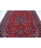 Kashan 8'0'' X 12'0'' Hand-Knotted Wool Rug 8'0'' x 12'0'' (240 X 360) / Red / Blue