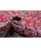 Kashan 9'1'' X 12'7'' Hand-Knotted Wool Rug 9'1'' x 12'7'' (273 X 378) / Red / Blue