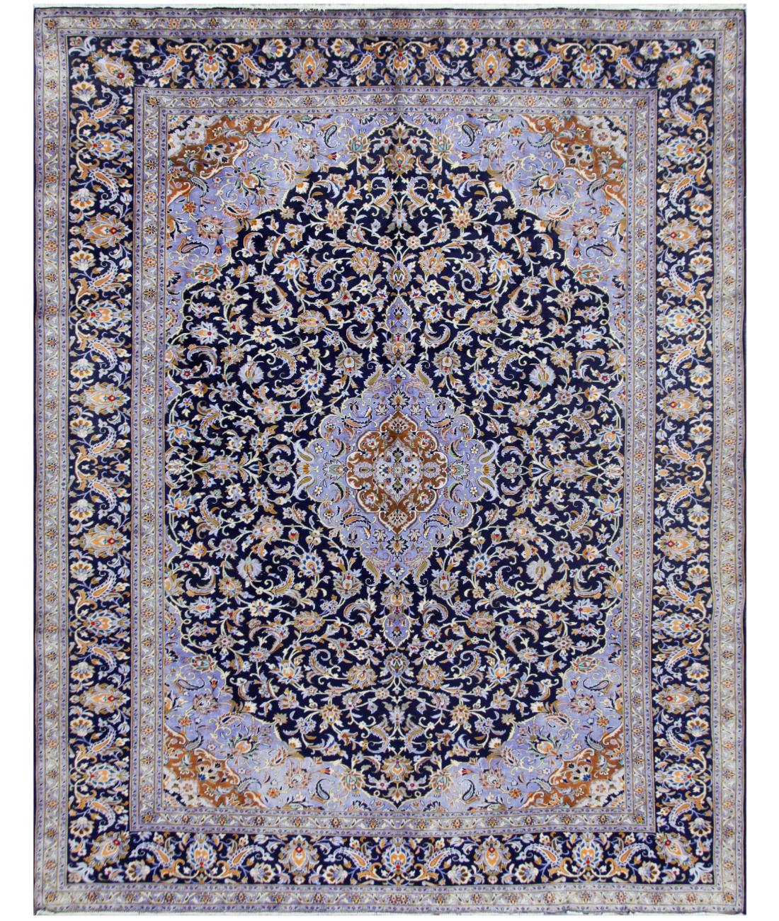 Hand Made Modern Solid Bamboo Silk Rug - 13'0'' x 15'0'' 13' 0" X 15' 0" ( 396 X 457 ) / Silver / Silver