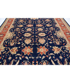 Ariana 10'1'' X 13'0'' Hand-Knotted Wool Rug 10'1'' x 13'0'' (303 X 390) / Blue / Red