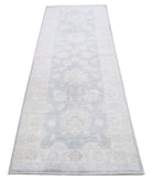 Serenity 2'8'' X 7'11'' Hand-Knotted Wool Rug 2'8'' x 7'11'' (80 X 238) / Grey / Ivory