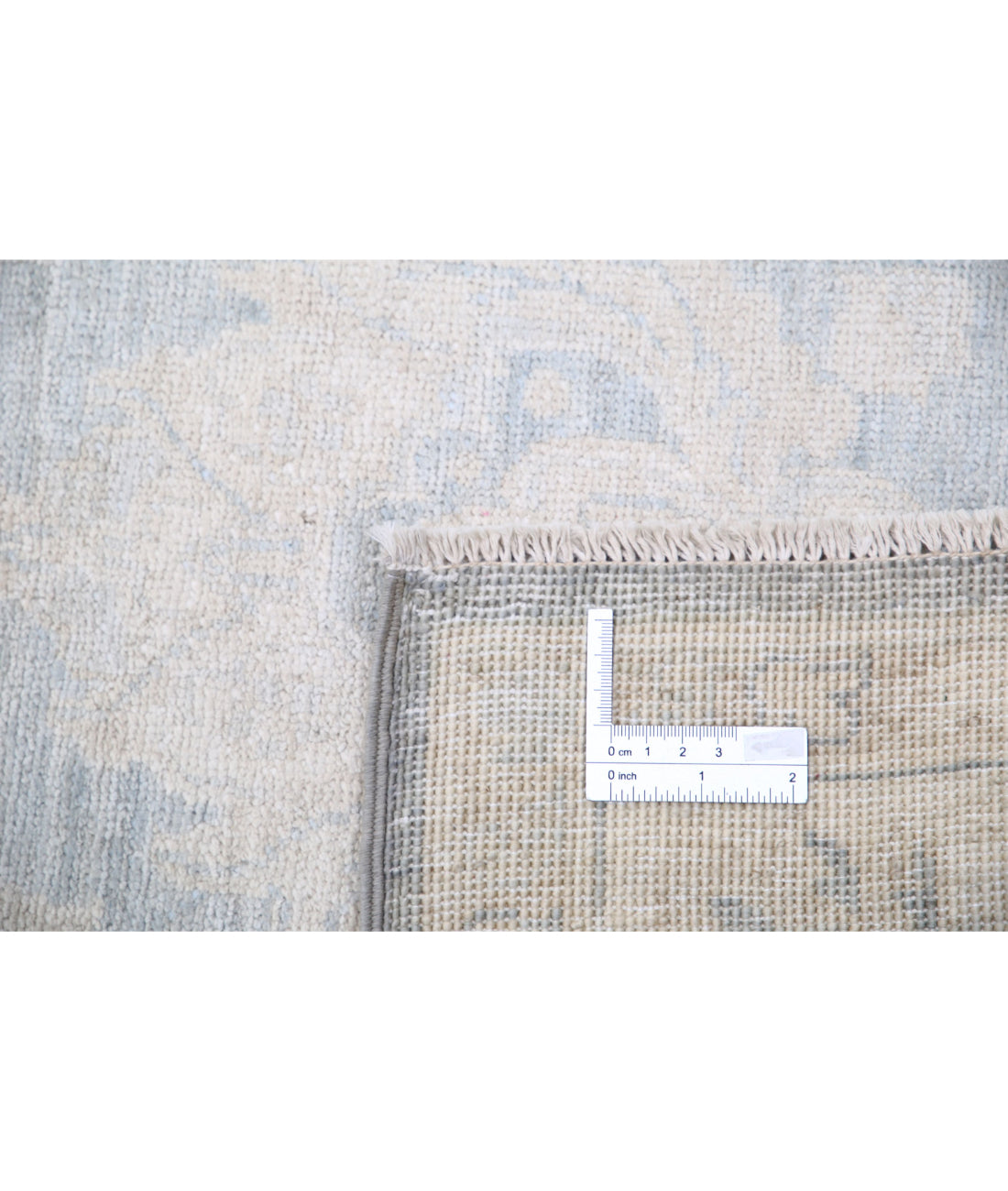 Serenity 2'8'' X 7'11'' Hand-Knotted Wool Rug 2'8'' x 7'11'' (80 X 238) / Grey / Ivory