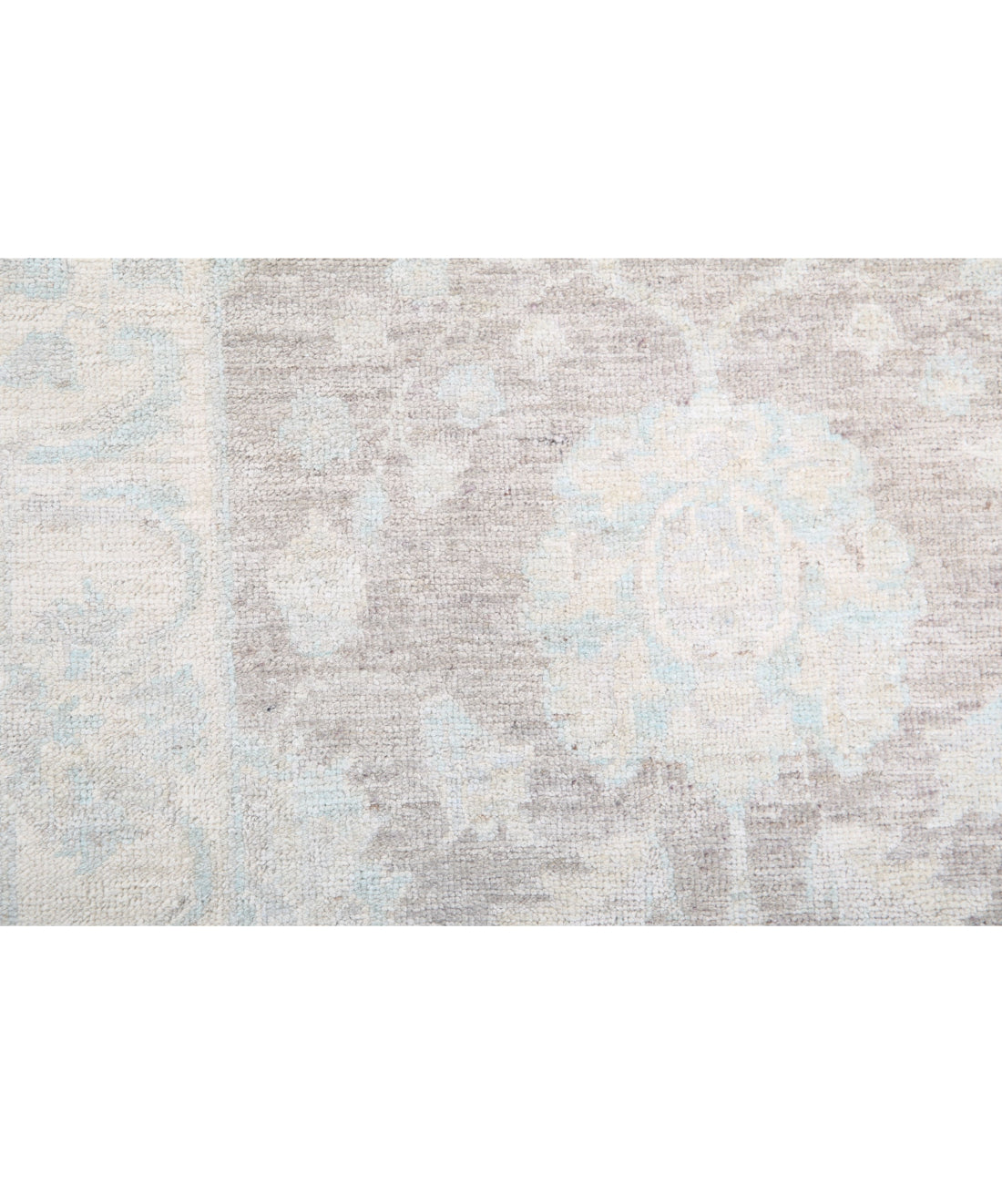 Serenity 2'8'' X 8'7'' Hand-Knotted Wool Rug 2'8'' x 8'7'' (80 X 258) / Brown / Ivory