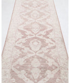 Serenity 3'0'' X 13'3'' Hand-Knotted Wool Rug 3'0'' x 13'3'' (90 X 398) / Brown / Ivory