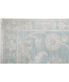 Serenity 2'0'' X 4'8'' Hand-Knotted Wool Rug 2'0'' x 4'8'' (60 X 140) / Blue / Blue