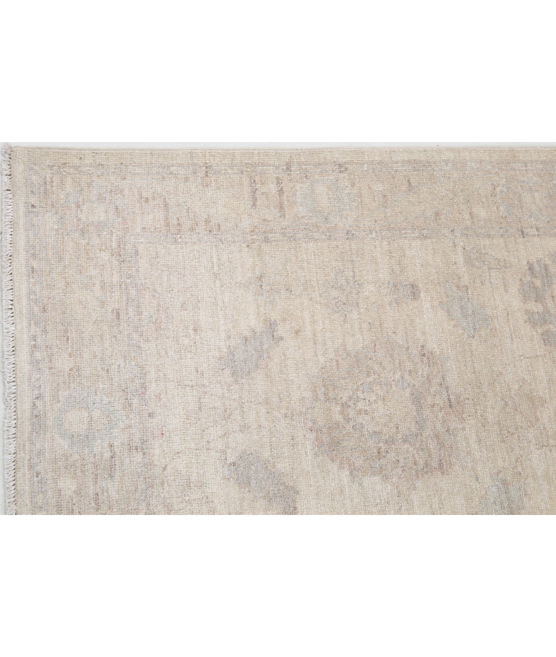 Serenity 2'6'' X 8'6'' Hand-Knotted Wool Rug 2'6'' x 8'6'' (75 X 255) / Ivory / Brown