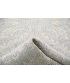 Serenity 2'7'' X 7'11'' Hand-Knotted Wool Rug 2'7'' x 7'11'' (78 X 238) / Grey / Grey