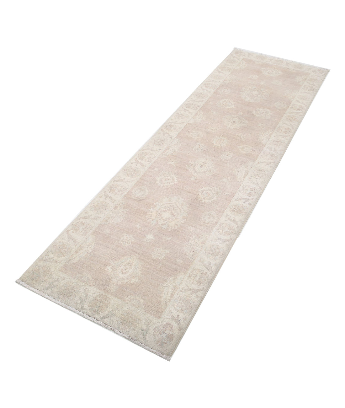 Serenity 2'5'' X 7'11'' Hand-Knotted Wool Rug 2'5'' x 7'11'' (73 X 238) / Brown / Ivory