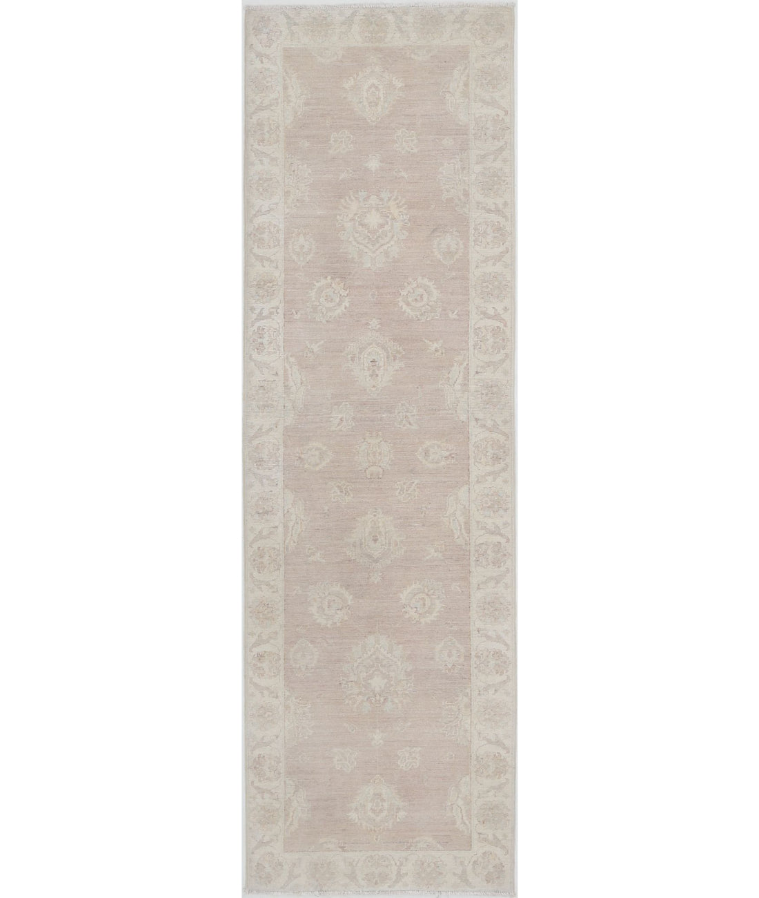 Serenity 2'5'' X 7'11'' Hand-Knotted Wool Rug 2'5'' x 7'11'' (73 X 238) / Brown / Ivory