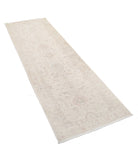 Serenity 2'7'' X 7'9'' Hand-Knotted Wool Rug 2'7'' x 7'9'' (78 X 233) / Ivory / Ivory