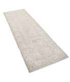 Serenity 2'7'' X 7'10'' Hand-Knotted Wool Rug 2'7'' x 7'10'' (78 X 235) / Brown / Ivory