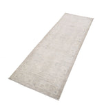 Serenity 2'7'' X 7'10'' Hand-Knotted Wool Rug 2'7'' x 7'10'' (78 X 235) / Brown / Ivory