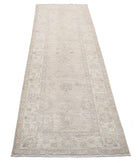 Serenity 2'7'' X 7'10'' Hand-Knotted Wool Rug 2'7'' x 7'10'' (78 X 235) / Brown / Ivory