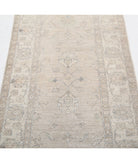 Serenity 2'7'' X 7'10'' Hand-Knotted Wool Rug 2'7'' x 7'10'' (78 X 235) / Brown / Ivory