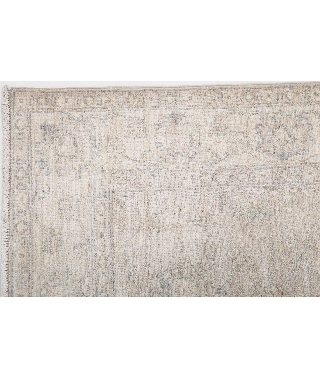 Serenity 2'7'' X 7'10'' Hand-Knotted Wool Rug 2'7'' x 7'10'' (78 X 235) / Brown / Ivory