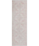 Serenity 1'11'' X 6'2'' Hand-Knotted Wool Rug 1'11'' x 6'2'' (58 X 185) / Ivory / Ivory