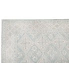 Serenity 2'7'' X 8'1'' Hand-Knotted Wool Rug 2'7'' x 8'1'' (78 X 243) / Green / Ivory