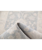 Serenity 2'7'' X 8'4'' Hand-Knotted Wool Rug 2'7'' x 8'4'' (78 X 250) / Grey / Ivory