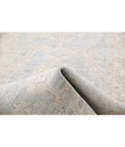 Serenity 2'8'' X 6'3'' Hand-Knotted Wool Rug 2'8'' x 6'3'' (80 X 188) / Grey / Ivory