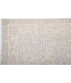 Serenity 2'8'' X 8'1'' Hand-Knotted Wool Rug 2'8'' x 8'1'' (80 X 243) / Grey / Ivory