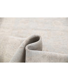 Serenity 2'8'' X 8'1'' Hand-Knotted Wool Rug 2'8'' x 8'1'' (80 X 243) / Grey / Ivory