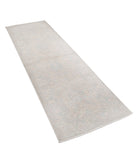 Serenity 2'8'' X 8'3'' Hand-Knotted Wool Rug 2'8'' x 8'3'' (80 X 248) / Brown / Ivory