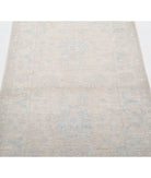 Serenity 2'8'' X 8'3'' Hand-Knotted Wool Rug 2'8'' x 8'3'' (80 X 248) / Brown / Ivory