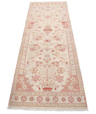 Serenity 2'7'' X 7'9'' Hand-Knotted Wool Rug 2'7'' x 7'9'' (78 X 233) / Ivory / Ivory