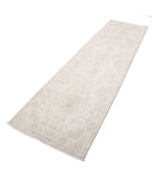 Serenity 2'8'' X 8'9'' Hand-Knotted Wool Rug 2'8'' x 8'9'' (80 X 263) / Ivory / Ivory