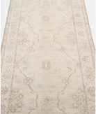 Serenity 2'8'' X 8'9'' Hand-Knotted Wool Rug 2'8'' x 8'9'' (80 X 263) / Ivory / Ivory