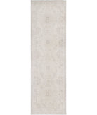 Serenity 2'8'' X 8'9'' Hand-Knotted Wool Rug 2'8'' x 8'9'' (80 X 263) / Ivory / Ivory