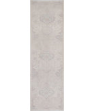 Serenity 2'8'' X 9'0'' Hand-Knotted Wool Rug 2'8'' x 9'0'' (80 X 270) / Ivory / Ivory