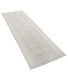 Serenity 2'7'' X 7'9'' Hand-Knotted Wool Rug 2'7'' x 7'9'' (78 X 233) / Brown / Ivory