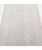 Serenity 2'7'' X 7'9'' Hand-Knotted Wool Rug 2'7'' x 7'9'' (78 X 233) / Brown / Ivory