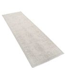 Serenity 2'7'' X 7'9'' Hand-Knotted Wool Rug 2'7'' x 7'9'' (78 X 233) / Brown / Ivory