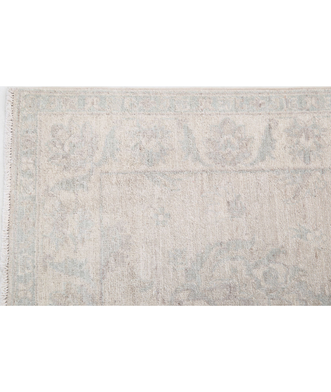 Serenity 2'7'' X 7'9'' Hand-Knotted Wool Rug 2'7'' x 7'9'' (78 X 233) / Brown / Ivory