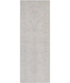 Serenity 2'7'' X 7'9'' Hand-Knotted Wool Rug 2'7'' x 7'9'' (78 X 233) / Brown / Ivory