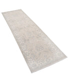 Serenity 2'6'' X 8'2'' Hand-Knotted Wool Rug 2'6'' x 8'2'' (75 X 245) / Brown / Ivory