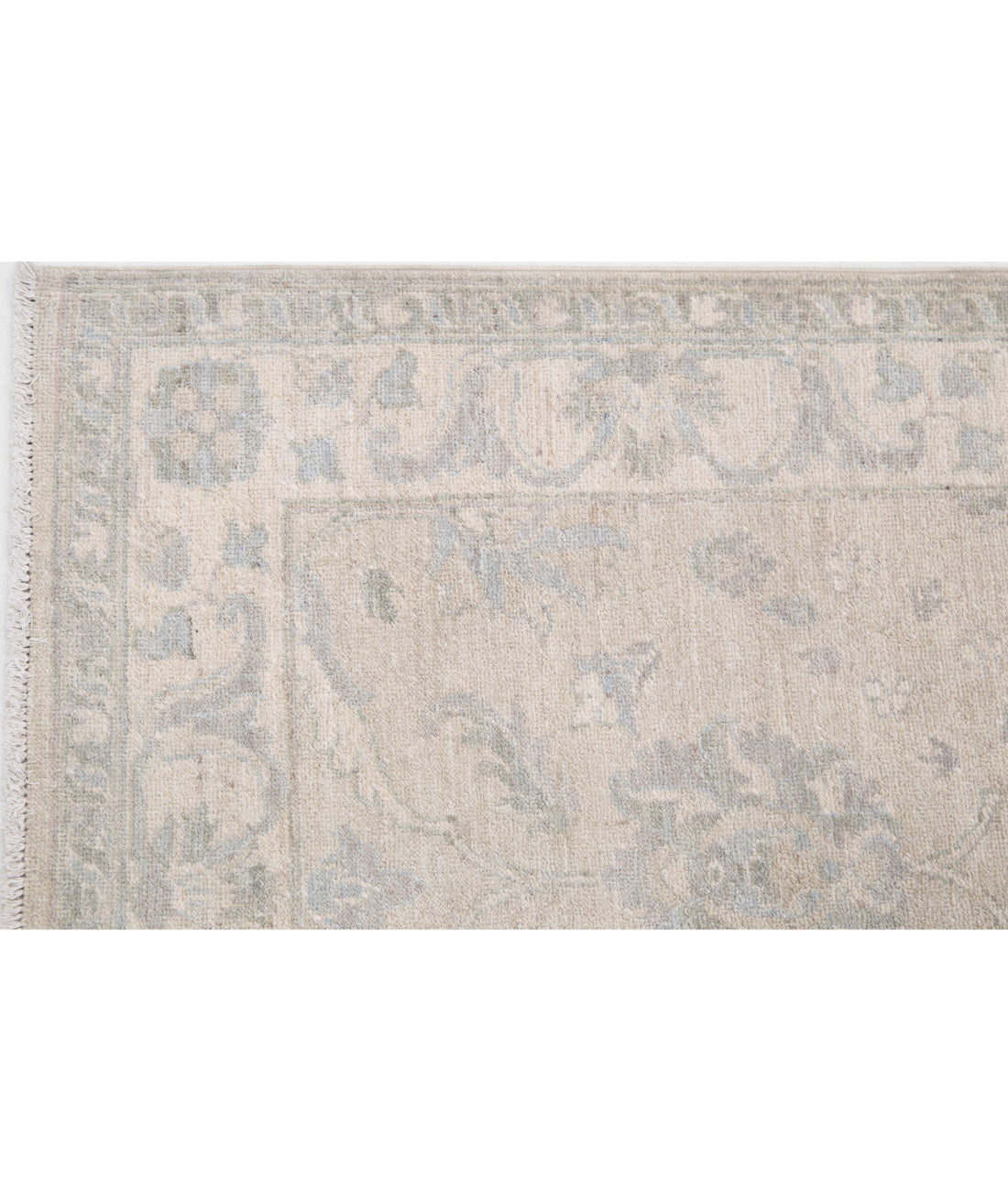 Serenity 2'6'' X 8'2'' Hand-Knotted Wool Rug 2'6'' x 8'2'' (75 X 245) / Brown / Ivory