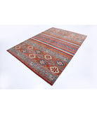 Khurjeen 6'9'' X 9'8'' Hand-Knotted Wool Rug 6'9'' x 9'8'' (203 X 290) / Multi / Multi