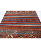 Khurjeen 6'9'' X 9'8'' Hand-Knotted Wool Rug 6'9'' x 9'8'' (203 X 290) / Multi / Multi