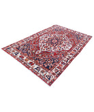 Bakhtiari 5'3'' X 8'1'' Hand-Knotted Wool Rug 5'3'' x 8'1'' (158 X 243) / Red / Ivory