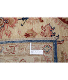 Heriz 5'7'' X 7'9'' Hand-Knotted Wool Rug 5'7'' x 7'9'' (168 X 233) / Blue / Ivory