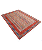 Shaal 5'9'' X 7'10'' Hand-Knotted Wool Rug 5'9'' x 7'10'' (173 X 235) / Multi / Multi