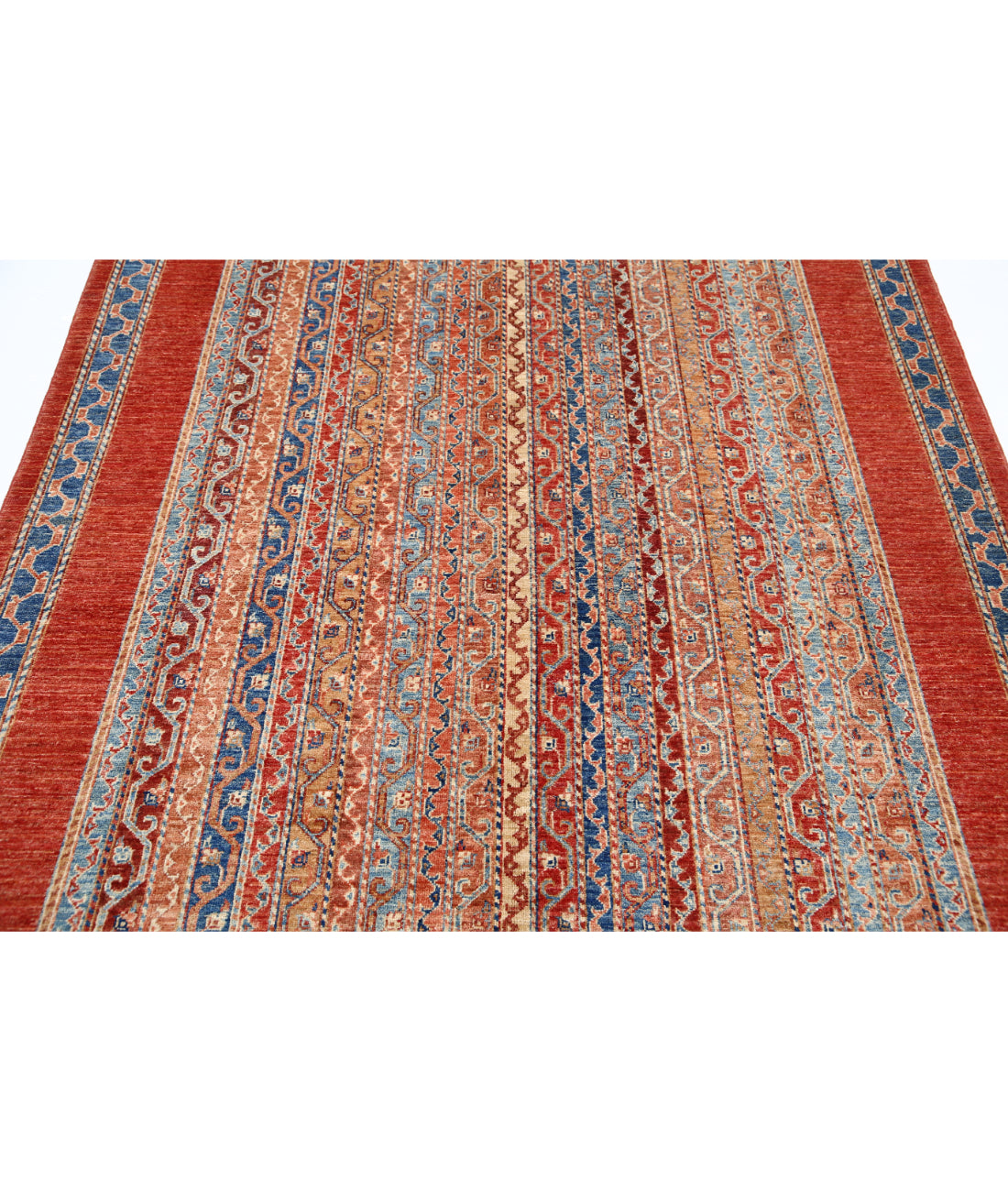 Shaal 5'9'' X 7'10'' Hand-Knotted Wool Rug 5'9'' x 7'10'' (173 X 235) / Multi / Multi