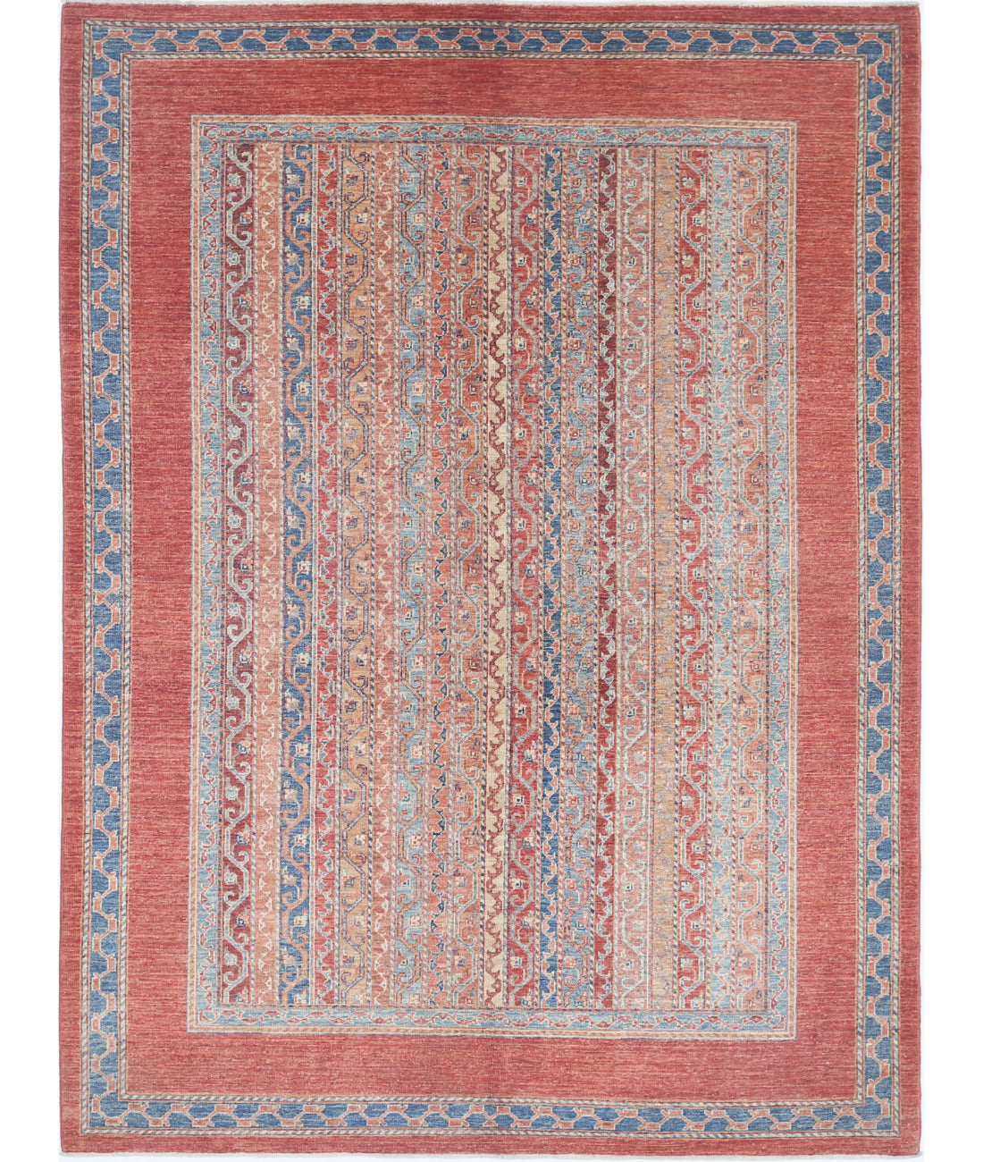 Shaal 5'9'' X 7'10'' Hand-Knotted Wool Rug 5'9'' x 7'10'' (173 X 235) / Multi / Multi