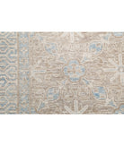 Serenity 5'7'' X 8'5'' Hand-Knotted Wool Rug 5'7'' x 8'5'' (168 X 253) / Taupe / Ivory